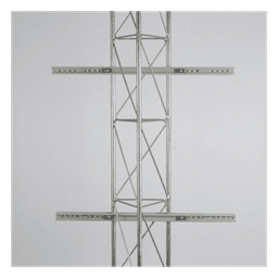 Soporte de Torre Universal / 30-80 cm Ancho / 50 kg Carga / 2.95 x 1.57 x 1.18 ft / Acero Inoxidable