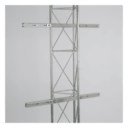 Soporte de Torre Universal / 30-80 cm Ancho / 50 kg Carga / 2.95 x 1.57 x 1.18 ft / Acero Inoxidable