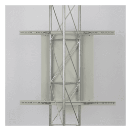 Soporte de Torre Universal / 30-80 cm Ancho / 50 kg Carga / 2.95 x 1.57 x 1.18 ft / Acero Inoxidable