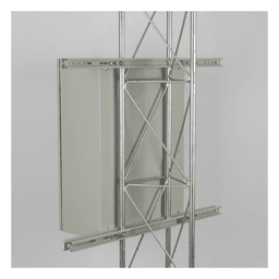 Soporte de Torre Universal / 30-80 cm Ancho / 50 kg Carga / 2.95 x 1.57 x 1.18 ft / Acero Inoxidable