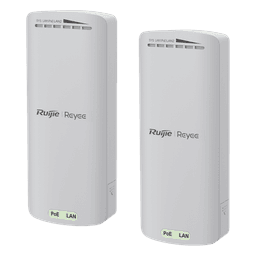 Kit Enlace Inalámbrico Recomendado para Elevadores, hasta 500m o 125 pisos, Preconfigurado, Ajuste Automático, Hasta 300 Mbps, Doble Puerto LAN