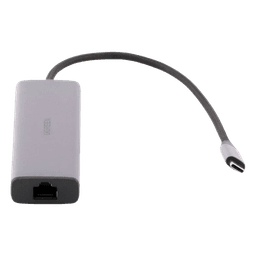 HUB USB-C (Docking Revodok) 6 en 1 | 3 Puertos USB-A 3.0 (5 Gbps) | USB-C PD 100W | HDMI 4K@30Hz | Entrada 1 RJ45 (Gigabit Ethernet) | Chip de Última Generación | Potente Disipación de Calor |  Caja de Aluminio.