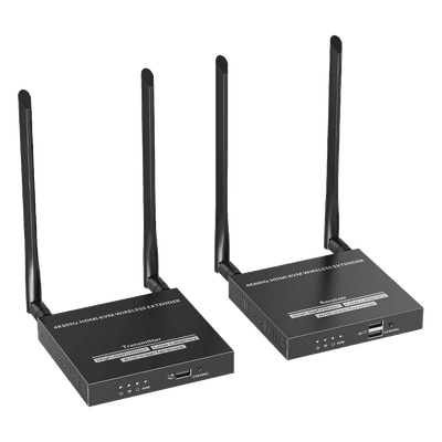 Extensor HDMI Inalámbrico / 4K@60Hz / Transmisión 50 m (164 ft) / Banda 5 GHz / Transferencia IR / Emparejamiento SSID
