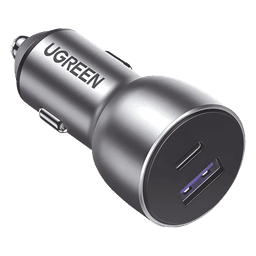 Cargador de Auto / 42.5W / USB-A + USB-C / PD3.0 + QC3.0 / 12-24 VCD / Aluminio