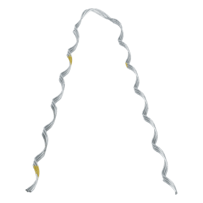 Remate Preformado de Acero Galvanizado para fibra Mini-ADSS diámetros 6 - 7 mm (Preformado con tecnología sin polvo abrasivo) Estructura de 3 Hilos