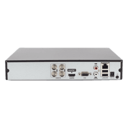 DVR 4 Canales TurboHD + 1 Canal IP / 2 Megapíxel (1080p) Lite / Acusense Lite (Evita Falsas Alarmas) / Audio por Coaxitron / 1 Bahía de Disco Duro / H.265+ / Salida de Vídeo Full HD