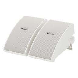 Altavoz de Montaje en Superficie / 2 Vías / Woofer 5.25 in / Tweeter 1 in / Media Intemperie / 6 Ohms / Par / Color Blanco