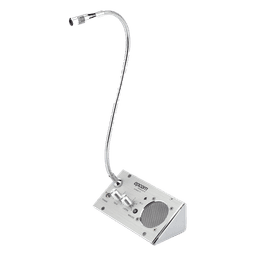 Sistema de Intercomunicación | Ideal para Ventanillas | Audio de voz de dos vías | 12V/1A 2W | Micrófono Interior + Micrófono Exterior