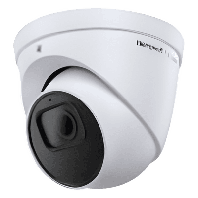 Cámara Turret IP / 5 Megapixel / IR Inteligente 40 m (131.2 ft) / WDR 120 dB / Gran Angular 88° / IP67 / PoE
