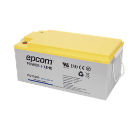 Batería de GEL PURO OPzV / 12 V @ 200 Ah / Ciclo profundo / Uso en Aplicaciones Fotovoltaicas y de Respald