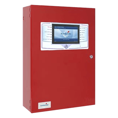 Panel De Incendio Modular, Direccionable, C/4 Ranuras, Puerta Plexi-Glass, C/4 Lazos SLC, Expandible hasta 8 Lazos SLC, Fuente 10.25A Auto-Sensing, En Ingles,Serie FireNET L@titude (0101-01440)