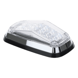 Luz de advertencia 8 X 4", Color Rojo / Claro, IP67, SAE, Ideal para Ambulancias