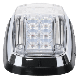 Luz de advertencia 8 X 4", Color Rojo / Claro, IP67, SAE, Ideal para Ambulancias