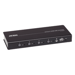 Switch KM USB / 4 Puertos / Boundless Switching / RS-232 / HDMI / Audio / Control de 4 a 8 Computadoras