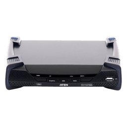 Extensor KVM sobre IP / 4K UHD 60Hz / HDMI 2.0 HDR / SFP Fibra Óptica / USB 2.0 / 2.95 x 6.30 x 1.18 pulgadas