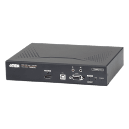 Extensor KVM sobre IP / 4K UHD 60Hz / HDMI 2.0 / USB 2.0 / Fibra Óptica / 22.75x17.16x5.48 cm