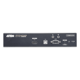 Extensor KVM sobre IP / 4K UHD 60Hz / HDMI 2.0 / USB 2.0 / Fibra Óptica / 22.75x17.16x5.48 cm