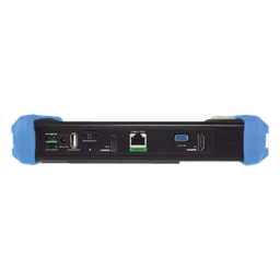 Tester de Video Profesional | Pantalla 7"|  Prueba IP/HD/Analógicas | TVI/CVI/AHD/CVBS | IP ONVIF | 4K/8K | H.264/H.265 | HDMI | PTZ | Scanner IP | TDR | Salidas 12V/24V/PoE | Activación Simultanea.