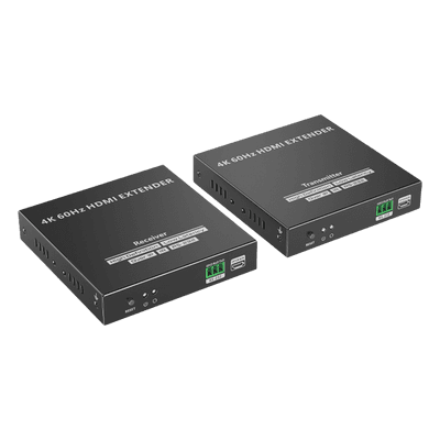 Extensor HDMI / 4K @60Hz / 120 m (393.7 ft) / HDMI 2.0 / HDCP 2.2 / IR Bidireccional / Loop Out