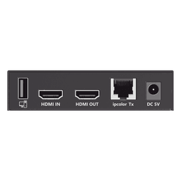 Extensor KVM HDMI / 4K @ 60 Hz / 120 m (393.7 ft) / 18 Gbps / Cat 6/6a/7 / Salida Loop / USB y RS-232