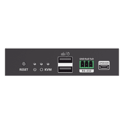 Extensor KVM HDMI / 4K @ 60 Hz / 120 m (393.7 ft) / 18 Gbps / Cat 6/6a/7 / Salida Loop / USB y RS-232