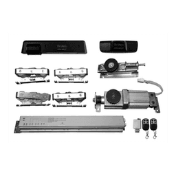 Sistema de automatizacion  para Puerta Deslizable, Para puerta de hasta  300 KG, Color Negro