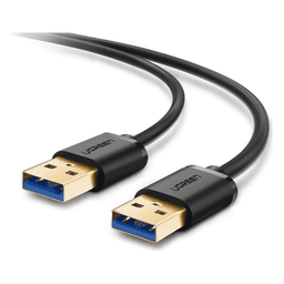 Cable USB-A 3.0 / Macho a Macho / 5 Gbps / 3 m (9.8 ft) / Blindaje Múltiple / Níquel Resistente / 2A / Compatible USB 2.0 y 1.1