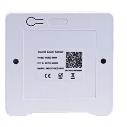 Sensor de Ruido LoRaWAN / Rango 30-120 dBA / Precisión ±3 dB / Ponderación A/C Automática / Batería 4 Años