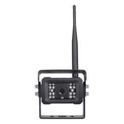 Sistema de Cámara de Reversa Inalámbrico / Monitor Táctil 7" 1024x600 / Transmisión 2.4 GHz / Alcance 200 m (656.2 ft) / IP69K / 12-24 VDC