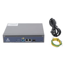 OLT GPON / 1 Puerto PON SC/UPC / 128 ONUs / 3 Puertos Uplink / 20 km (12.4 mi) / Redundancia AC/DC / Rack