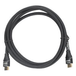 Cable HDMI / 1.8 m (5.91 ft) / 4K@60Hz / 18 Gbps / HDMI 2.0 / Conectores Oro 24K / Redondo 7.3 mm