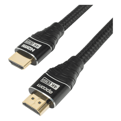Cable HDMI 2.0 / 4K@60Hz / 18 Gbps / 3 m (9.84 ft) / Conectores Oro 24K / Blindaje Reforzado / 30 AWG