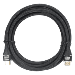 Cable HDMI 2.0 / 4K@60Hz / 18 Gbps / 3 m (9.84 ft) / Conectores Oro 24K / Blindaje Reforzado / 30 AWG
