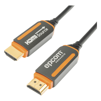 Cable HDMI de Fibra Óptica / 20m (65.62 pies) / 4K@60Hz / 18Gbps / HDCP 2.2 / Ultra Delgado 4.5mm