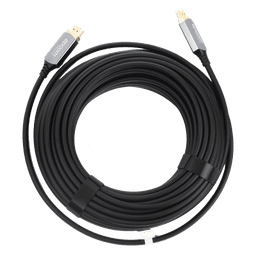 Cable HDMI de Fibra Óptica / 15m (49.21 ft) / 8K@60Hz / 18Gbps / HDCP 2.2 / 4.5mm OD