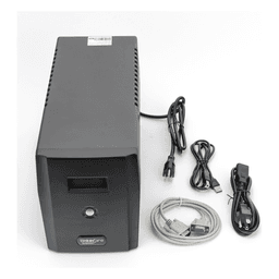 UPS de Línea Interactiva / 1500 VA / 900 W / 8 Tomas NEMA 5-15R / Pantalla LCD / AVR Boost/Buck / Protección RJ45