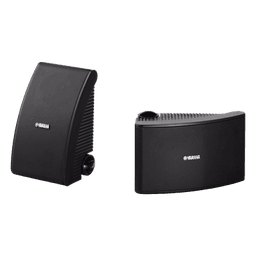 Altavoces de pared / Semi-Exterior / Woofer 5.25 in / Tweeter 1 in / 6 ohms / IPX3 / Par / Color Negro