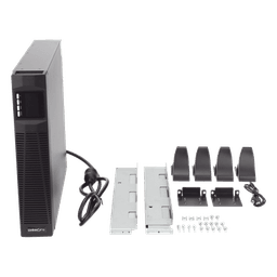 UPS Online Doble Conversión / 2000 VA / 1800 W / Rack-Torre 2U / Onda Senoidal Pura / AVR 95-135 VAC / Transferencia 0 ms