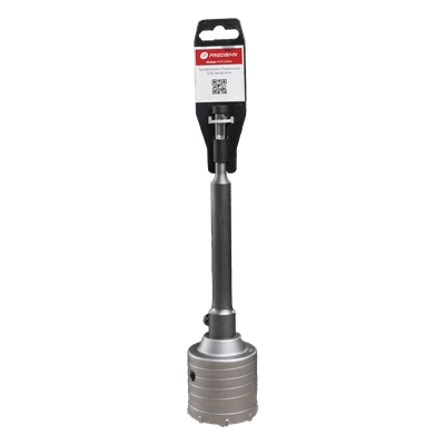 Broca Pasamuros SDS, Sacabocado para Concreto de 65mm con Extensión de 220mm 