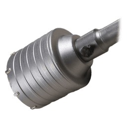 Broca Pasamuros SDS / 65 mm / Extensión 220 mm / Triple Filo / Carburo de Cobalto / Concreto