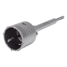 Broca Pasamuros SDS / 65 mm / Extensión 220 mm / Triple Filo / Carburo de Cobalto / Concreto