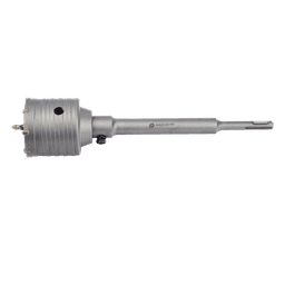 Broca Pasamuros SDS / 65 mm / Extensión 220 mm / Triple Filo / Carburo de Cobalto / Concreto