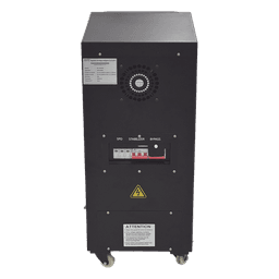 Regulador de Voltaje Trifásico / 10 kVA / 8 kW / Entrada 176-264 Vca / Salida 215.6-224.4 Vca / Estabilización ±2% / Eficiencia 98%