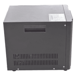 Regulador de Voltaje Industrial Monofásico / 3 kVA / 3 kW / Entrada 96-144 Vca / Salida 117.6-122.4 Vca / Estabilización ±2% / Eficiencia 98%