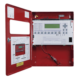 Panel de Detección de Incendio Direccionable / 1 Lazo SLC / 254 Puntos por Lazo / 120V / LCD 8x40 Caracteres / RS-232 y RS-485 / En Español / Color Rojo