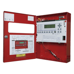 Panel de Detección de Incendio Direccionable / 1 Lazo SLC / 254 Puntos por Lazo / 120V / LCD 8x40 Caracteres / RS-232 y RS-485 / En Español / Color Rojo