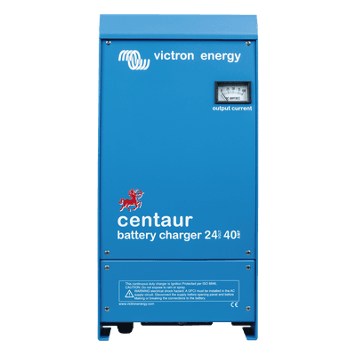 Cargador de Baterías / 24V / 40A / Tres Salidas Aisladas / Entrada Universal 90-265 VCA / Compensación de Temperatura
