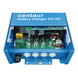 Cargador de Baterías / 24V / 40A / Tres Salidas Aisladas / Entrada Universal 90-265 VCA / Compensación de Temperatura