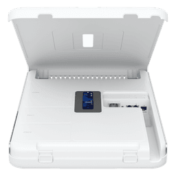 Cloud Gateway Montaje en Pared / Wi-Fi 6 Integrado / Enrutamiento 3.5+ Gbps / Switch PoE 420 W / Pantalla Táctil 4.7" / 18 Puertos / 10G SFP+