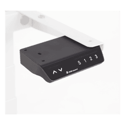 Controlador de Escritorio Ajustable / Memoria 3 Posiciones / Elevación 30 mm/s / Rango 600 a 1250 mm / Sensor Anticolisión / 100 g